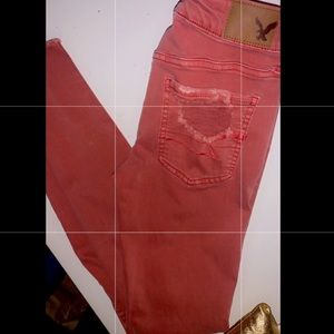 American Eagle ripped Jeans- Size 0